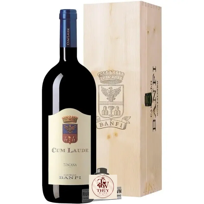 Vang Ý Castello Banfi Cum Laude Toscana