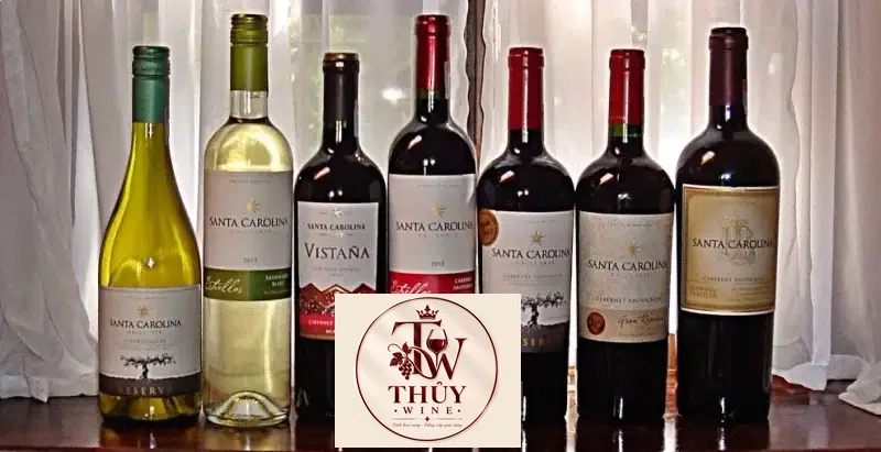 Vang Chile Santa Carolina Reserva Chardonnay