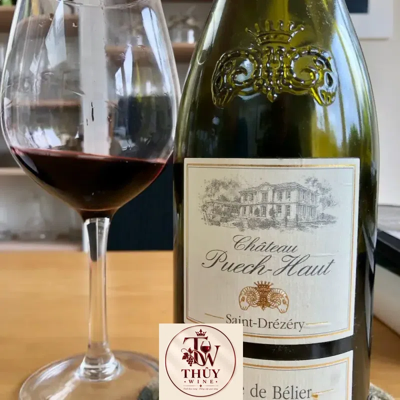 Mua vang phap chateau puech haut tete de belier red giá rẻ tại Sài Gòn