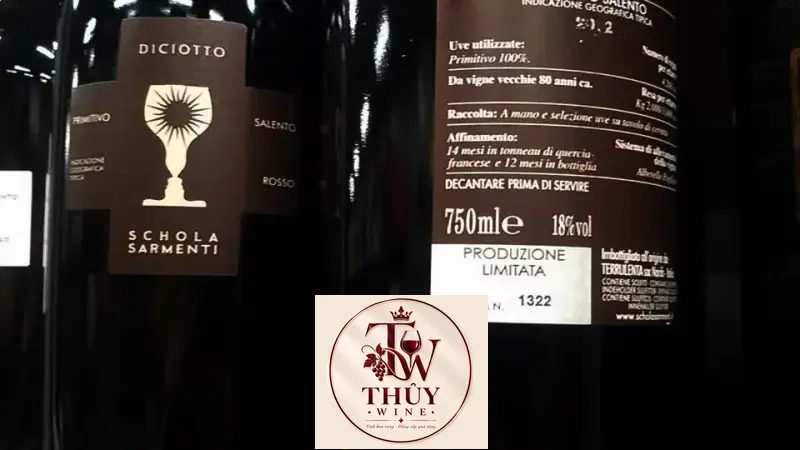 Káº¿t quáº£ hÃ¬nh áº£nh cho diciotto primitivo