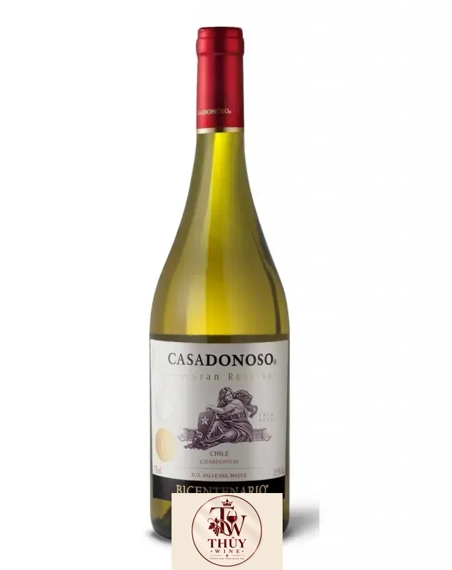 Vang Chile CASADONOSO BICENTENARIO Gran Reserva Chardonnay