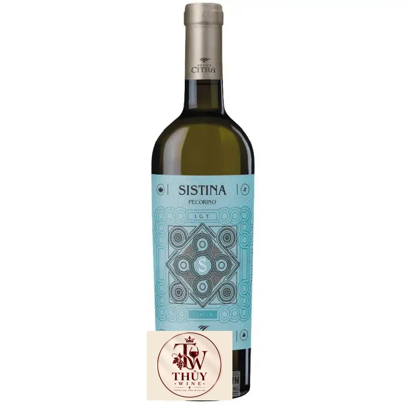Rượu Vang Ý Sistina Pinot Grigio Terre Di Chieti IGT cao cấp