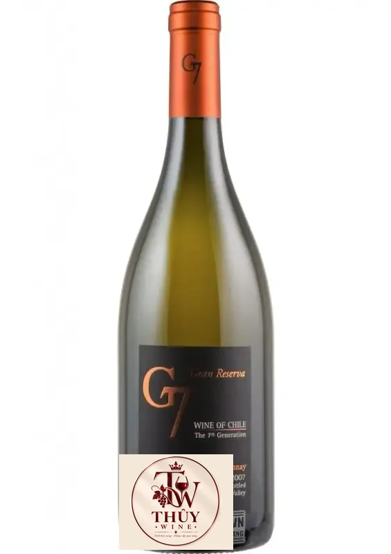 Vang Chile G7 Gran Reserva Chardonnay
