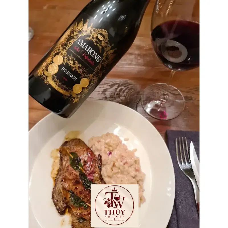 Địa chỉ bán vang y amarone della valpolicella borsari giá rẻ tại Hà Nội