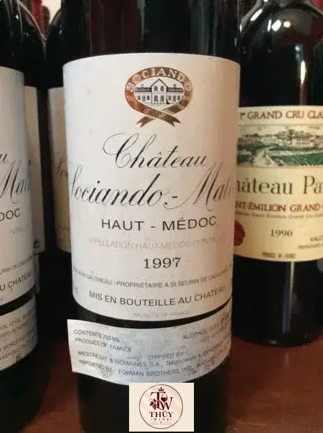 Vang Pháp Chateau Sociando Mallet Haut Medoc