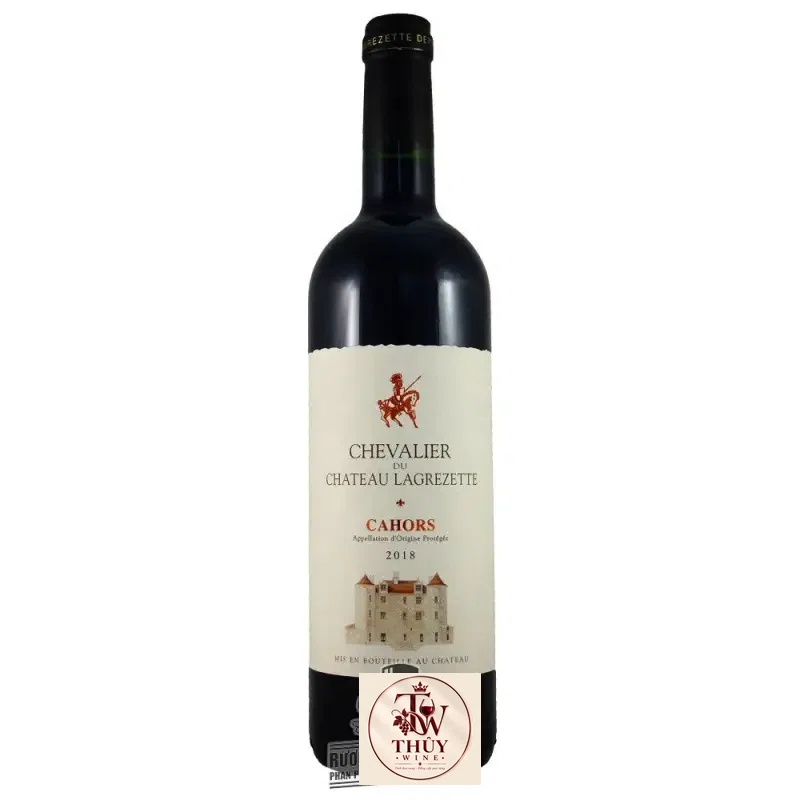 Vang Pháp Chevalier du Chateau Lagrezette Cahors uống ngon