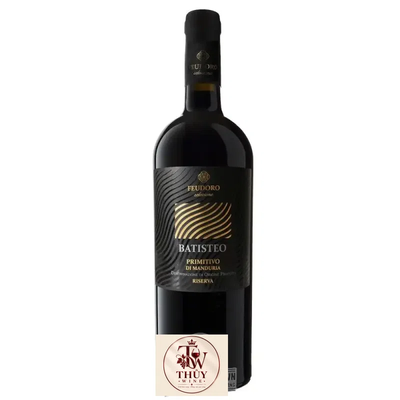 Vang Ý Batisteo Primitivo di Manduria Riserva Feudoro Hảo hạng