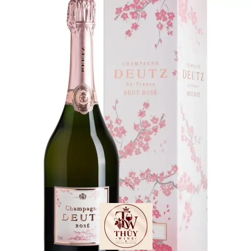 Địa chỉ bán ruou champagne deutz brut classic rose sakura giá rẻ nhất