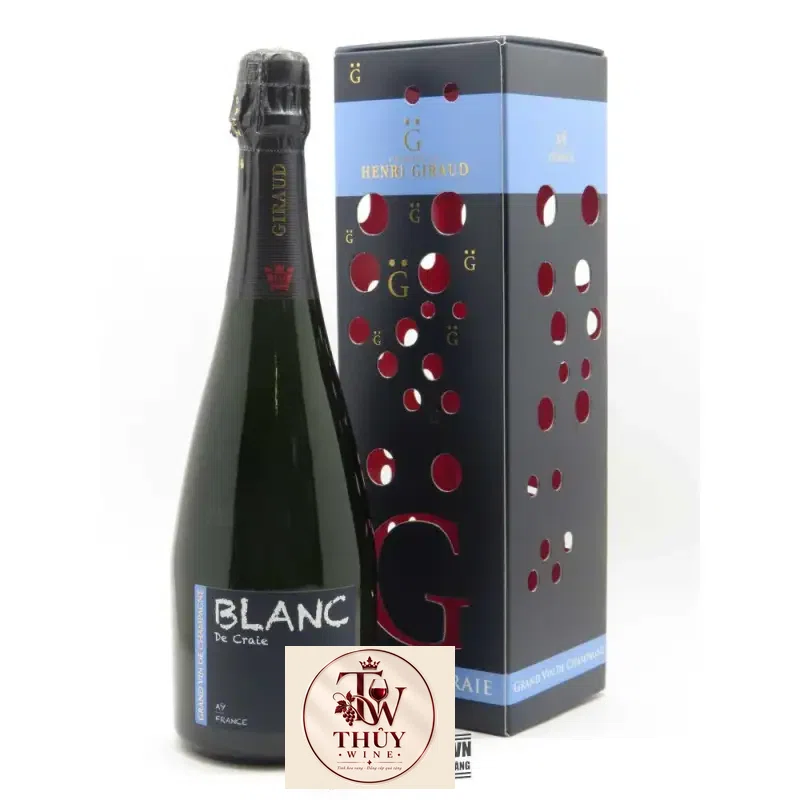 Sâm banh Pháp Blanc De Craie Henri Giraud 92 điểm