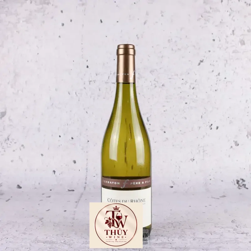 Giá vang phap cotes du rhone samorens blanc
