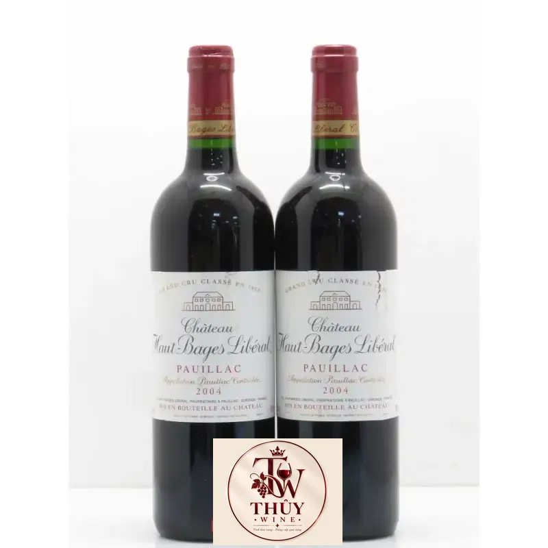 Vang Pháp Chateau Haut Bages Liberal 5th Grand Cru Classe Pauillac