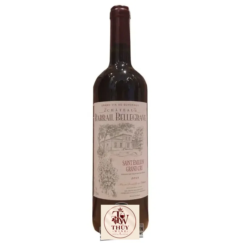 Vang Pháp CHATEAU BARRAIL BELLEGRAVE SAINT EMILION GRAND CRU