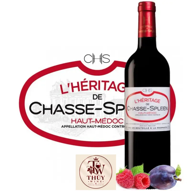 Địa chỉ bán vang phap lheritage de chasse spleen haut medoc giá rẻ tại Hà Nội