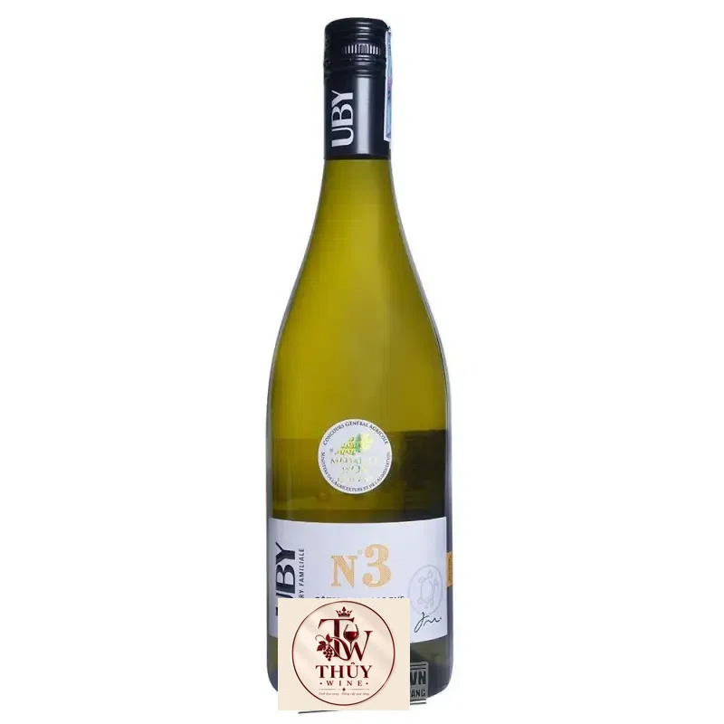 Vang Pháp Domaine UBY No 3 Cotes de Gascogne uống ngon