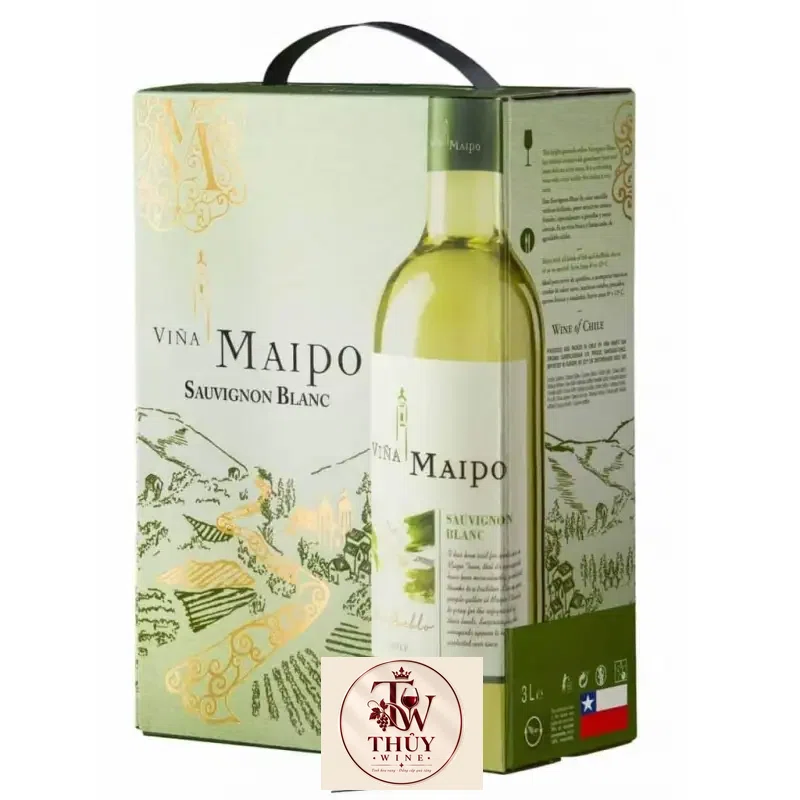 Vang Bịch Chile Vina Maipo Mi Pueblo Sauvignon Bib 3L