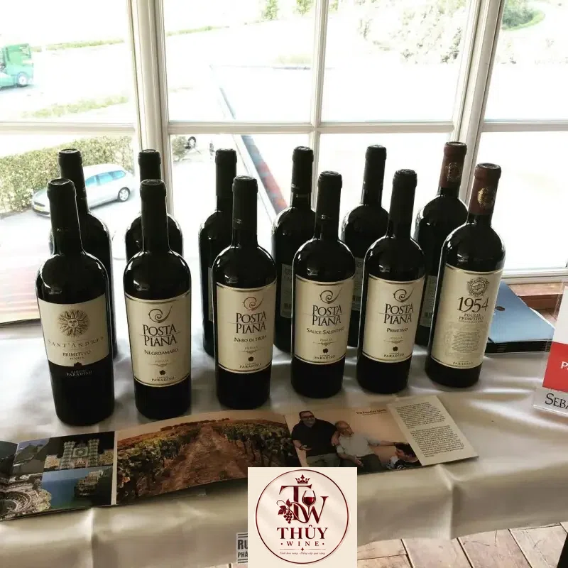 Vang Ý POSTA PIANA PRIMITIVO PUGLIA
