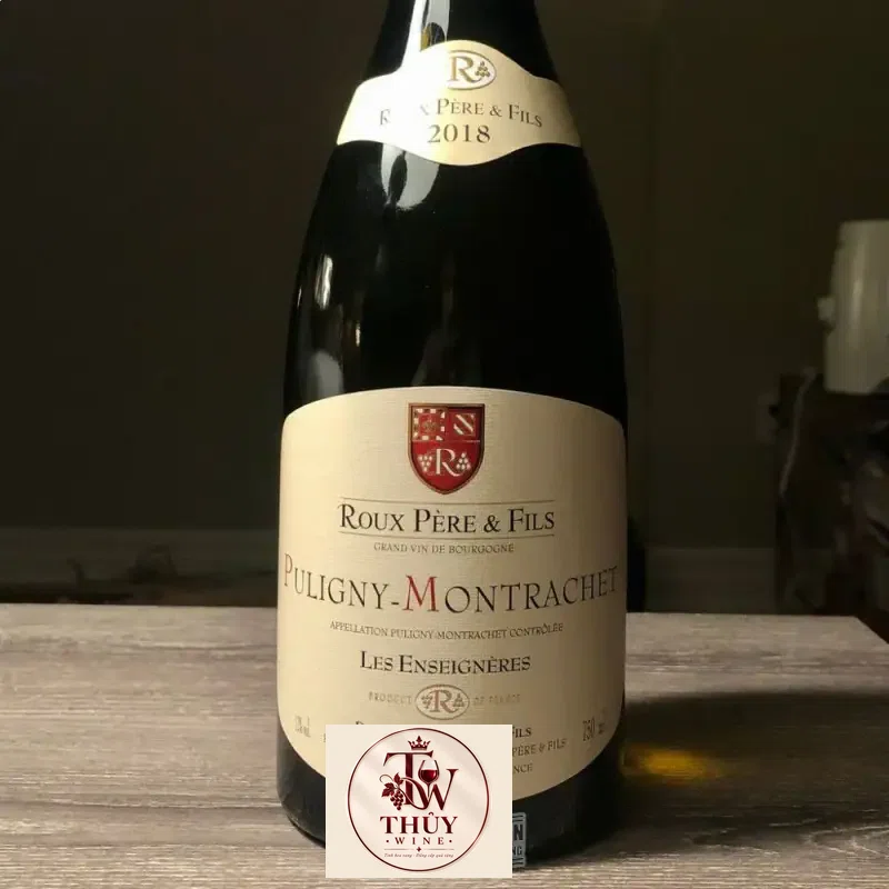 vang phap roux pere fils puligny montrachet les enseigneres giá bao nhiêu