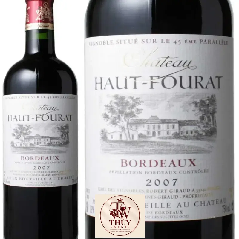 Mua vang phap chateau haut fourat bordeaux giá rẻ tại Hà Nội