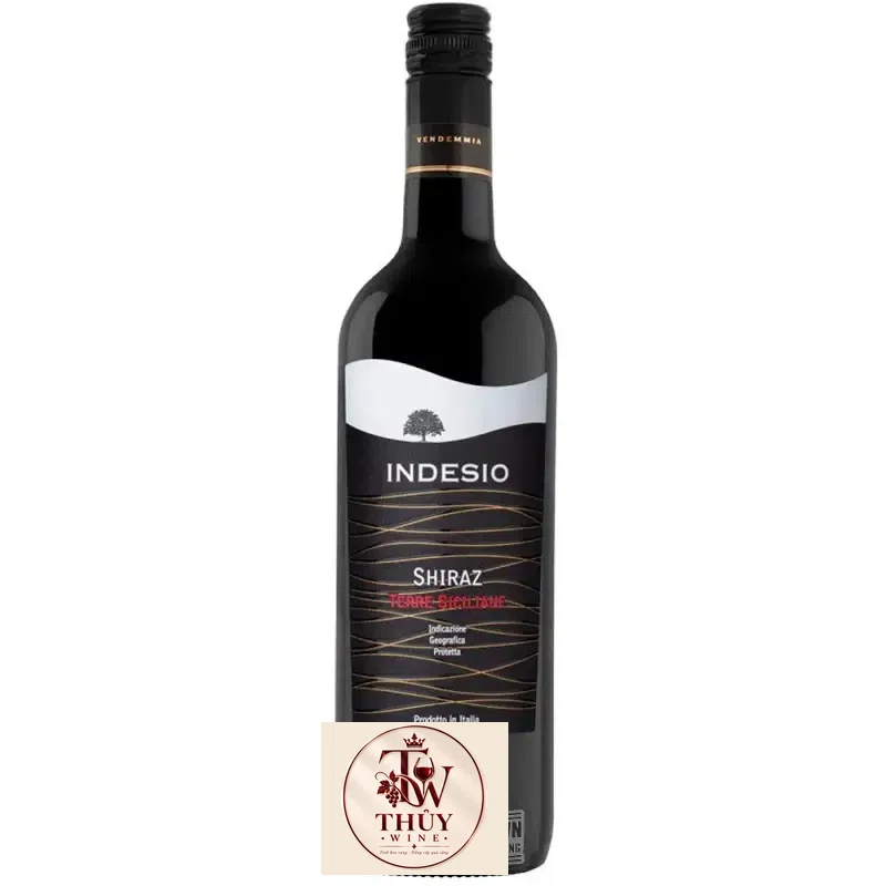 Rượu Vang Indesio Shiraz IGT Sicilia uống ngon