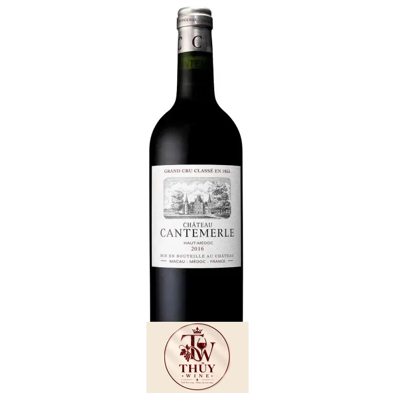Rượu Vang Pháp Chateau Cantemerle Haut Medoc Grand Cru Classe cao cấp