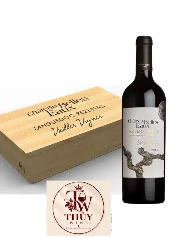 Vang Pháp CHATEAU BELLES EAUX LANGUEDOC PEZENAS VIEILLES VIGNES