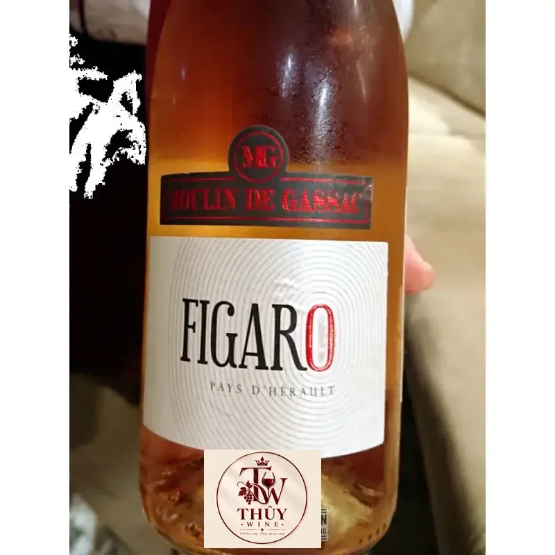 Giá vang phap moulin de gassac figaro rose