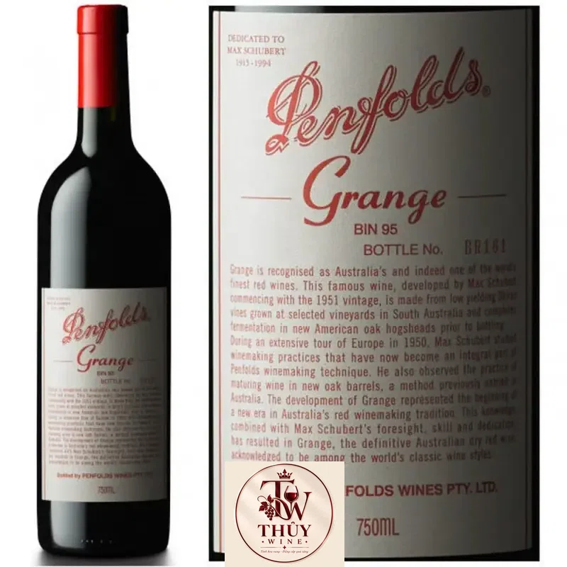 Rượu vang Úc Penfolds Grange Bin 95 Shiraz