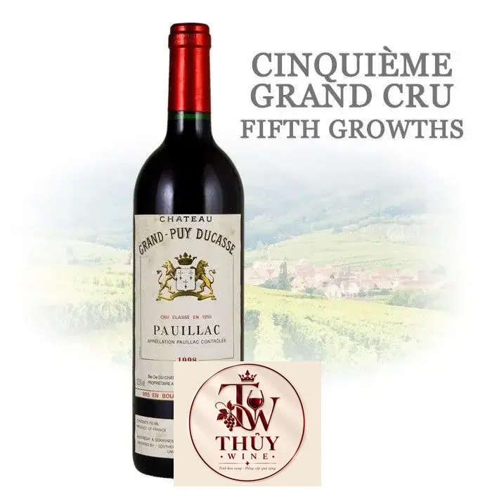 Vang Pháp CHATEAU GRAND PUY DUCASSE PAUILLAC