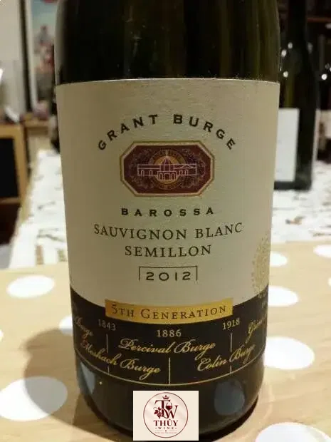 Rượu vang Grant Burge 5th Generation Barossa (Red - White)