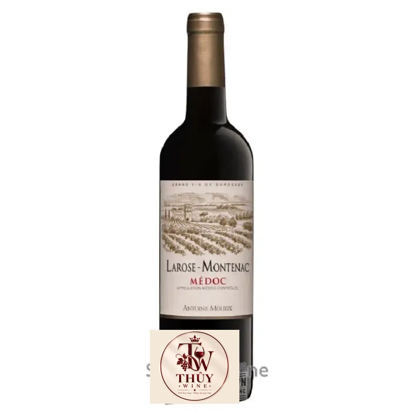 Vang Pháp Larose Montenac Medoc Antoine Moueix