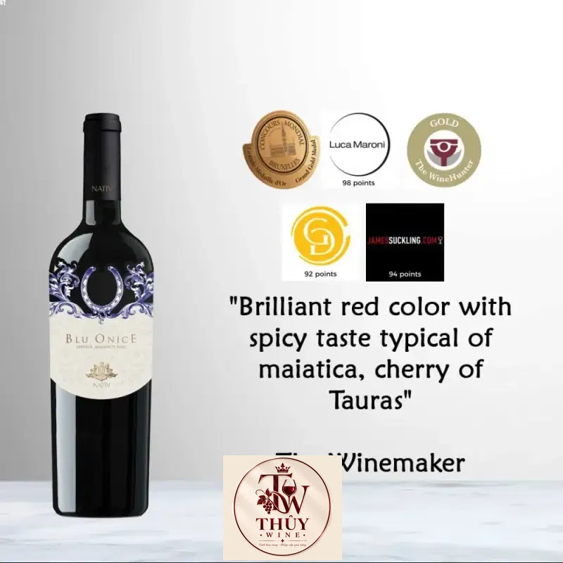 ruou vang y blu onice irpinia aglianico doc giá bao nhiêu