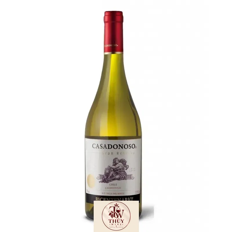 Vang Chile CASADONOSO BICENTENARIO Gran Reserva Chardonnay