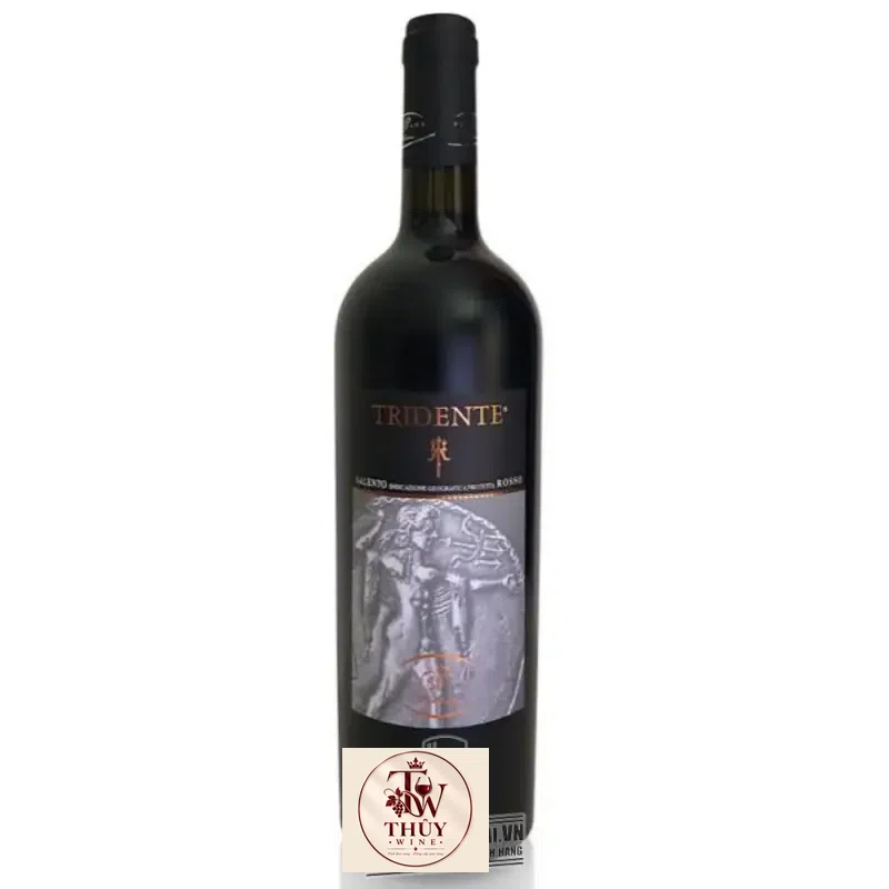 Vang Ý Tridente Salento Rosso IGP