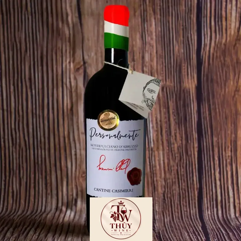 Mua ruou vang do chat personalmente montepulciano dabruzzo giá rẻ tại Sài Gòn