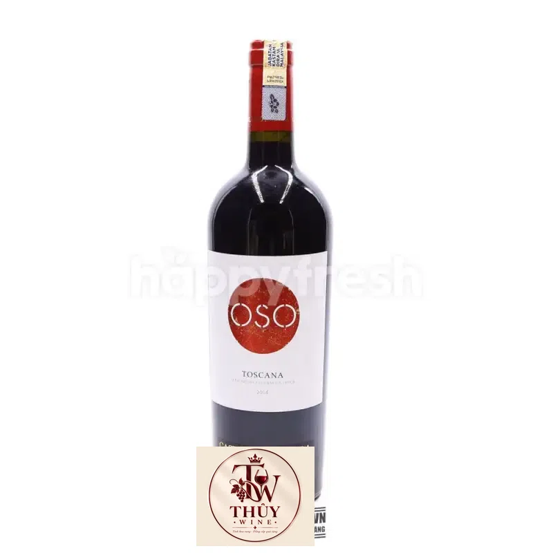 Vang Ý OSO Toscana Castello di Albola Red