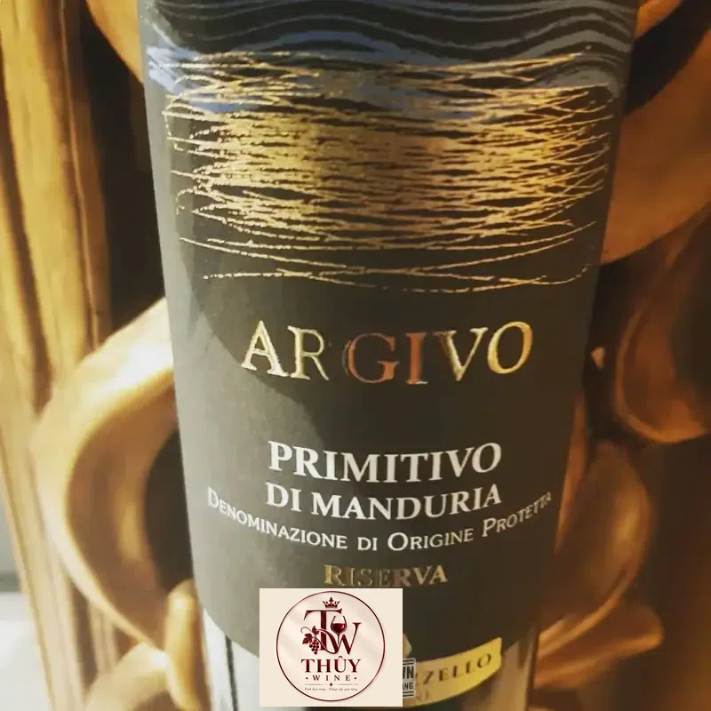 Vang Ý ARGIVO PRIMITIVO DI MANDURIA 16 ĐỘ