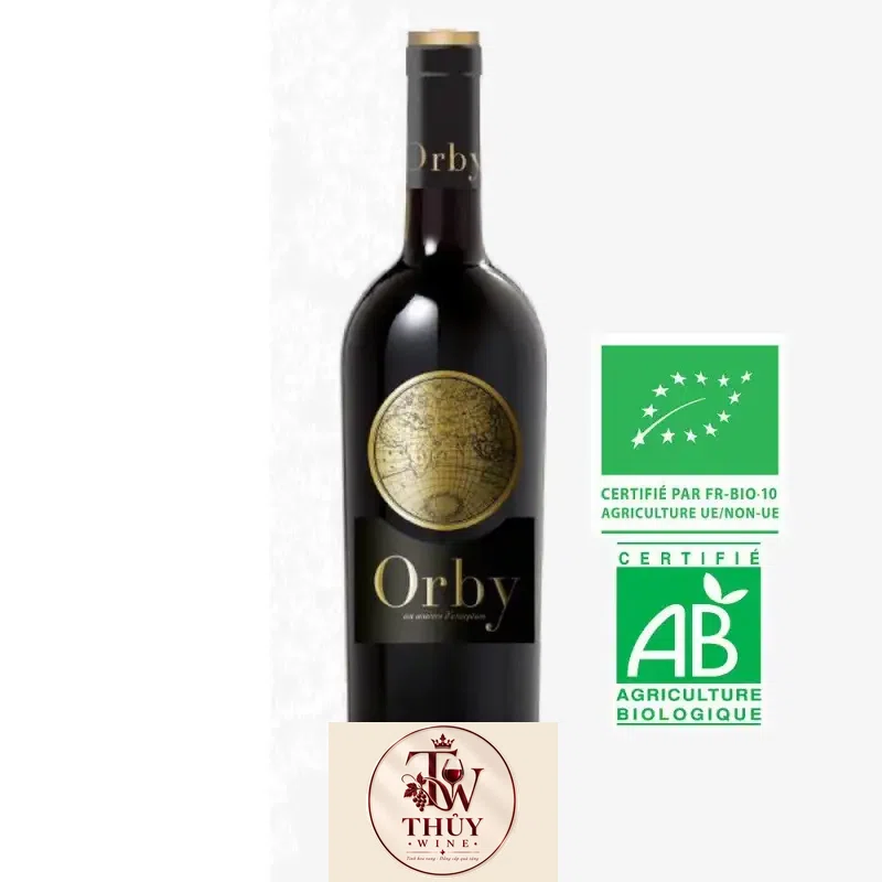 Vang Pháp Orby Cotes du Rhone Bio Bordeaux