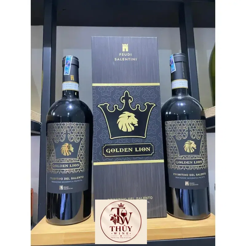 Rượu Vang Golden Lion Primitivo Del Salento uống ngon