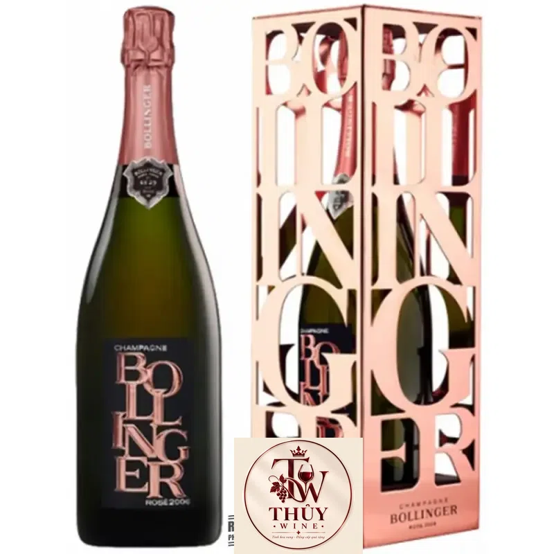 Rượu vang nổ Bollinger Limited Rose cao cấp
