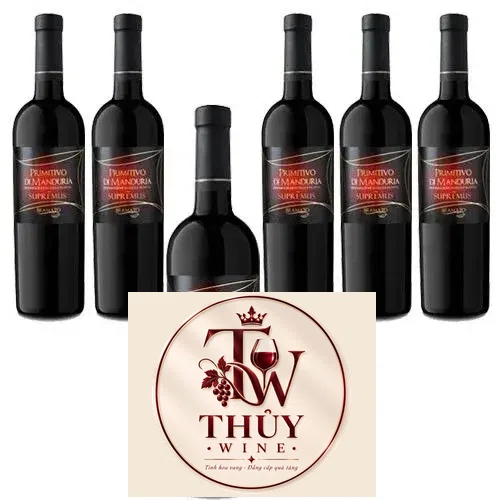 Rượu Vang Ý 18 độ PRIMITIVO DI MANDURIA SUPREMUS