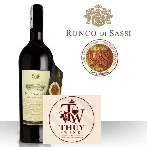 Vang ý RONCO DI SASSI VINO ROSSO