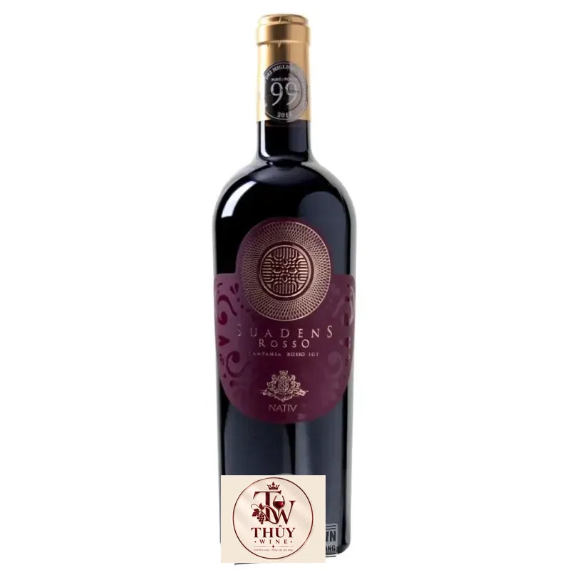 Rượu vang Suadens Rosso Campania Nativ