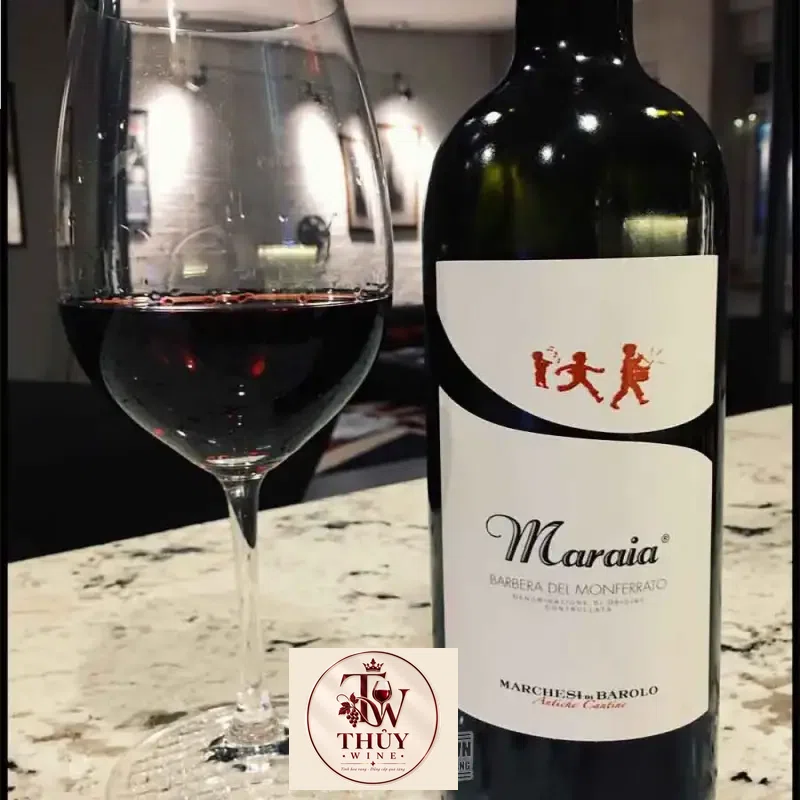 Giá ruou vang y marchesi di barolo maraia barbera del monferrato