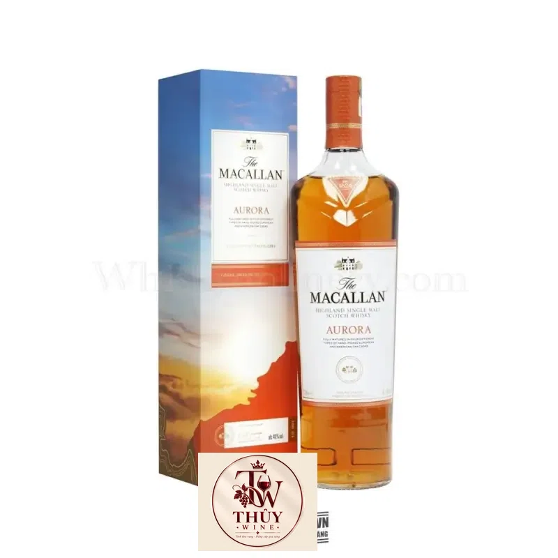 Rượu Macallan Aurora chai 1 lít cao cấp
