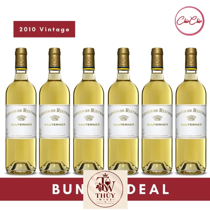 Mua vang phap carmes de rieussec sauternes aop hap dan giá rẻ tại Hà Nội
