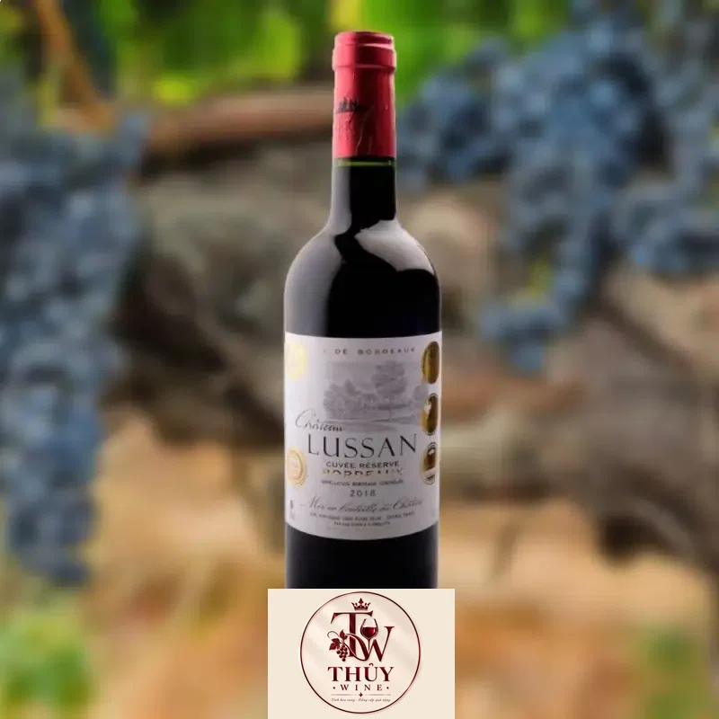 Vang Pháp Chateau Lussan Bordeaux