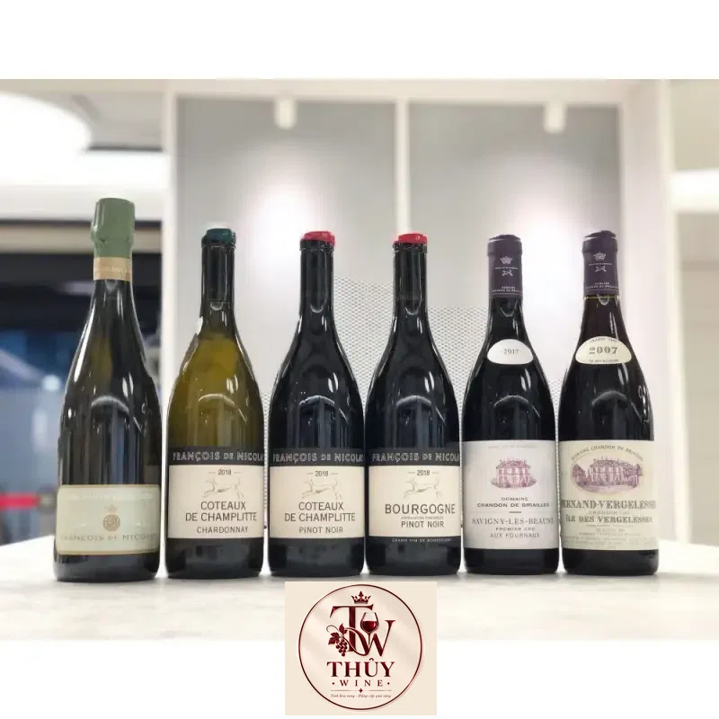 Mua vang no phap cremant de bourgogne francois de nicolay giá rẻ tại Sài Gòn