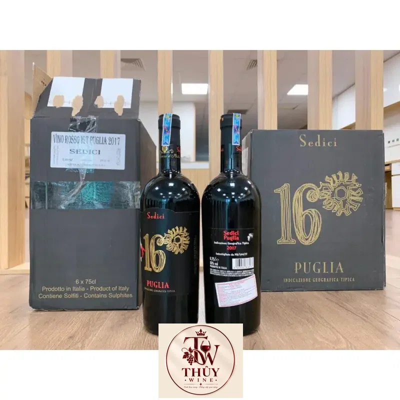 Mua ruou vang y sedici puglia do cuc ngon giá rẻ tại Sài Gòn