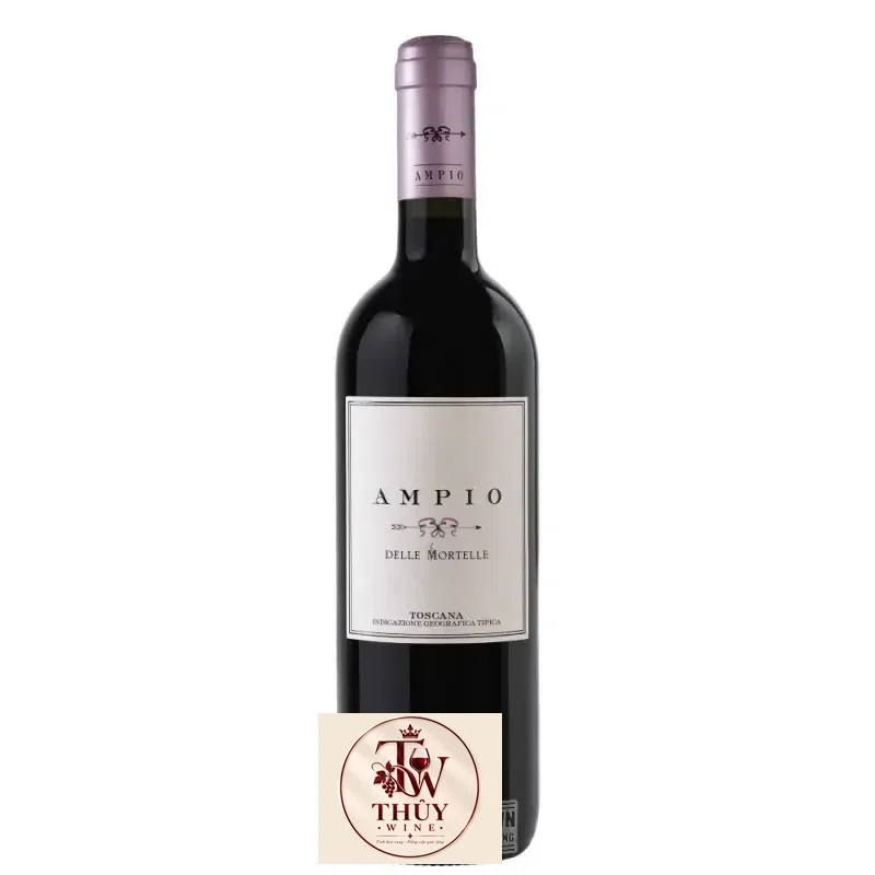 Vang Ý Ampio Delle Mortelle Toscana IGT 96 điểm