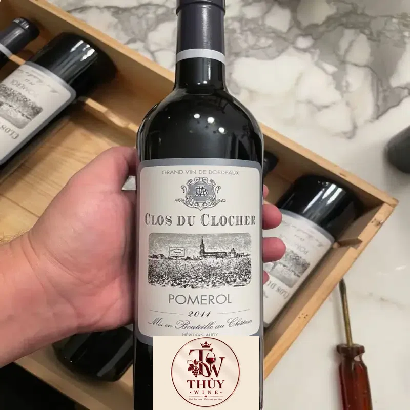 Mua vang phap clos de clocher pomerol giá rẻ tại Sài Gòn